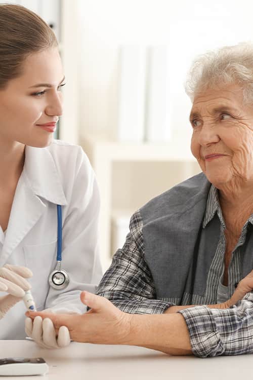patient diabétique